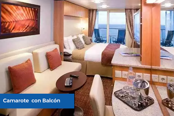 Vista de los icebergs desde el Celebrity Cruise en la Antártida