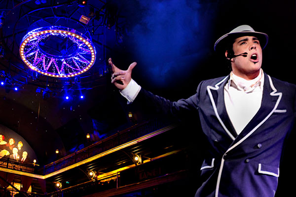 Enjoying the show at Señor Tango, Buenos Aires